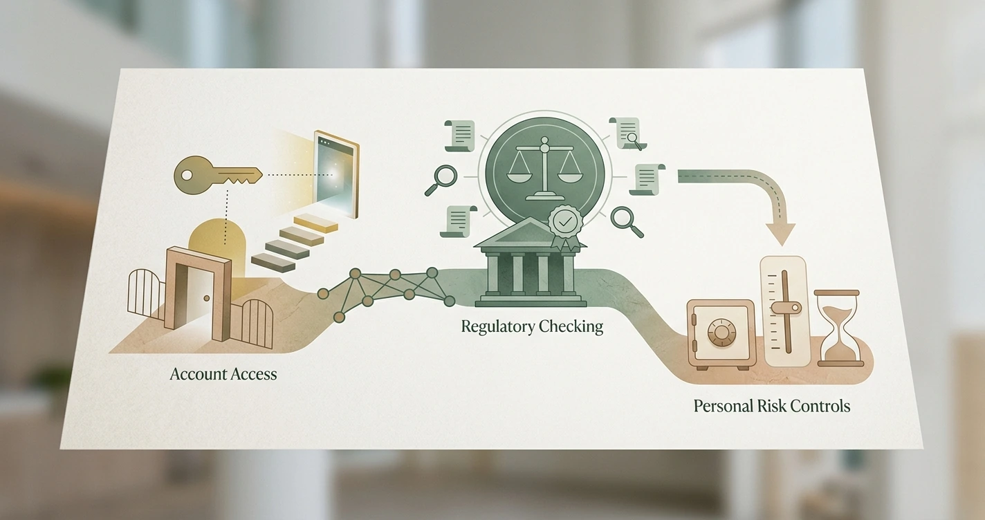 Conceptual decision map for assessing an offshore gambling platform in Australia